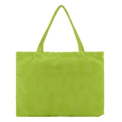 Line Green Medium Tote Bag