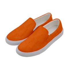 Line Orange Women s Canvas Slip Ons