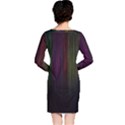 Line Rain Rainbow Light Stripes Lines Flow Long Sleeve Nightdress View2