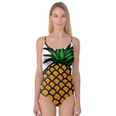 Pineapple Fruite Yellow Green Orange Camisole Leotard  by Mariart