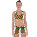 Pineapple Fruite Yellow Green Orange Racerback Boyleg Bikini Set View1