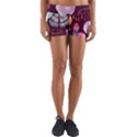 Boho Tribal Watercolor Pattern  Yoga Shorts View1