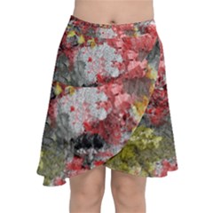 Garden Abstract Chiffon Wrap by digitaldivadesigns