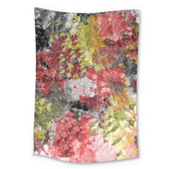 Garden Abstract Large Tapestry by digitaldivadesigns