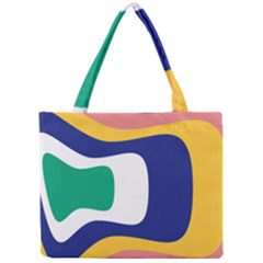 Rainbow Pink Yellow Bluw Green Rainbow Mini Tote Bag by Mariart