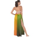 Rainbow Stripes Vertical Lines Colorful Blue Pink Orange Green Maxi Chiffon Tie-Up Sarong View2