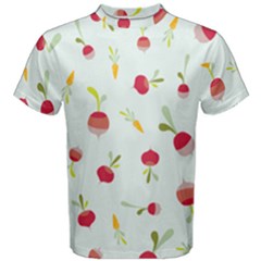 Root Vegetables Pattern Carrots Men s Cotton Tee by Mariart