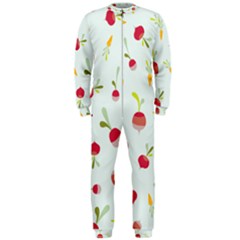 Root Vegetables Pattern Carrots Onepiece Jumpsuit (men)  by Mariart