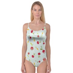 Root Vegetables Pattern Carrots Camisole Leotard 