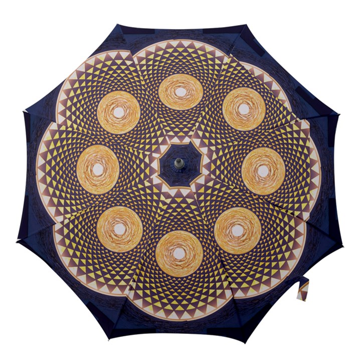 Sahasrara Blue Hook Handle Umbrellas (Small)