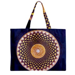 Sahasrara Blue Zipper Mini Tote Bag by Mariart