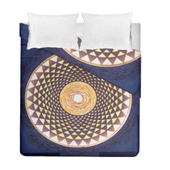 Sahasrara Blue Duvet Cover Double Side (full/ Double Size)