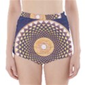 Sahasrara Blue High-Waisted Bikini Bottoms View1