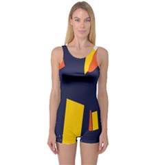 Slider Explore Further One Piece Boyleg Swimsuit