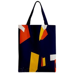 Slider Explore Further Zipper Classic Tote Bag by Mariart