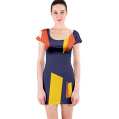 Slider Explore Further Short Sleeve Bodycon Dress