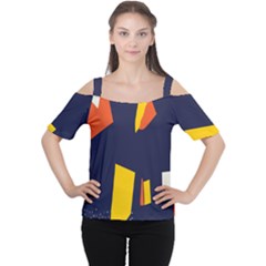 Slider Explore Further Cutout Shoulder Tee