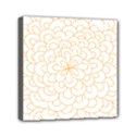 Rosette Flower Floral Mini Canvas 6  x 6  View1