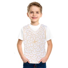 Rosette Flower Floral Kids  Sportswear