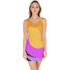 Spiral Digital Pop Rainbow Bodycon Dress by Mariart