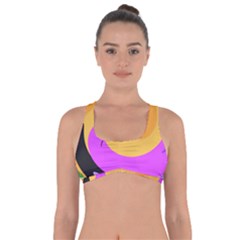 Spiral Digital Pop Rainbow Got No Strings Sports Bra