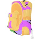 Spiral Digital Pop Rainbow Full Print Backpack View3