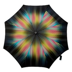 Sound Colors Rainbow Line Vertical Space Hook Handle Umbrellas (small)