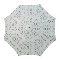 Squid Flower Floral Polka Dots Sunflower Golf Umbrellas