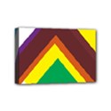 Triangle Chevron Rainbow Web Geeks Mini Canvas 6  x 4  View1