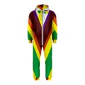 Triangle Chevron Rainbow Web Geeks Hooded Jumpsuit (Kids) View1