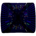 Seamless 3d Animation Digital Futuristic Tunnel Path Color Changing Geometric Electrical Line Zoomin Back Support Cushion View1