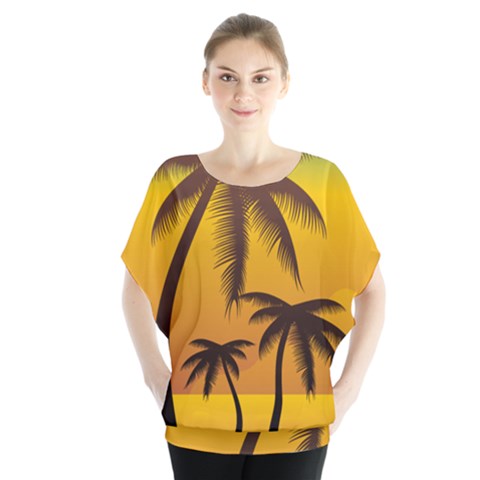 Sunset Summer Blouse by Mariart