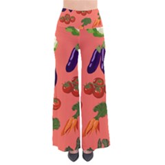 Vegetable Carrot Tomato Pumpkin Eggplant Pants by Mariart