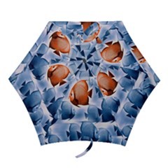 Swim Fish Mini Folding Umbrellas by Mariart