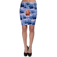 Swim Fish Bodycon Skirt