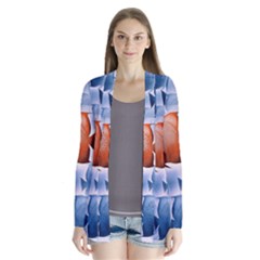 Swim Fish Drape Collar Cardigan