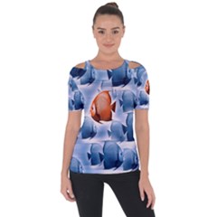 Swim Fish Short Sleeve Top