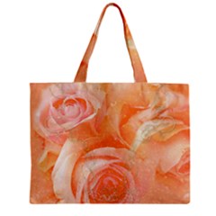 Flower Power, Wonderful Roses, Vintage Design Zipper Mini Tote Bag by FantasyWorld7