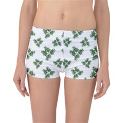 Nature Motif Pattern Design Boyleg Bikini Bottoms by dflcprints