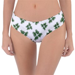 Nature Motif Pattern Design Reversible Classic Bikini Bottoms