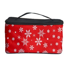 Xmas Pattern Cosmetic Storage Case by Valentinaart