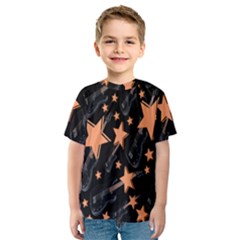 Guitar Star Rain Kids  Sport Mesh Tee