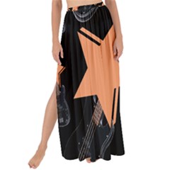 Guitar Star Rain Maxi Chiffon Tie-up Sarong