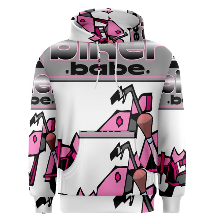 Biker Babe Men s Pullover Hoodie