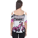 Biker Babe Cutout Shoulder Tee View2