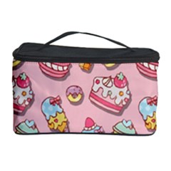 Sweet Pattern Cosmetic Storage Case by Valentinaart