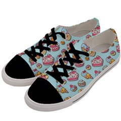 Sweet Pattern Men s Low Top Canvas Sneakers