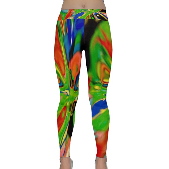 Acrobat Wormhole Transmitter Monument Socialist Reality Rainbow Classic Yoga Leggings