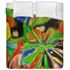 Acrobat Wormhole Transmitter Monument Socialist Reality Rainbow Duvet Cover Double Side (california King Size) by Mariart