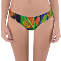 Acrobat Wormhole Transmitter Monument Socialist Reality Rainbow Reversible Hipster Bikini Bottoms by Mariart